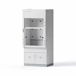 Laboratory fume hood, 1200x2730x970mm, 6 x 230V, 1 acid-alkali cabinet B-1100mm 2 hinged doors