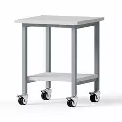 Mobile Laboratory table, 600x750x600mm, melam