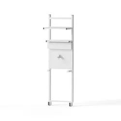 Utility unit for table extension, 600x2118x65mm, 1 CA outlet (compressed air)