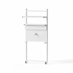 Utility unit for table extension, 900x2118x65mm, 1 CA outlet (compressed air)