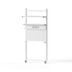 Utility unit for table extension, 900x2118x65mm, 4 x 230V socket