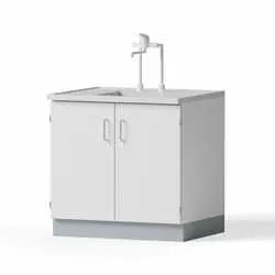 Laboratory sink, 900x900x750mm, laboratory ceramic countertop, laboratory ceramic basin