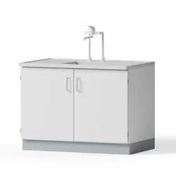 Laboratory sink, 1200x900x750mm, laboratory ceramic countertop, laboratory ceramic basin