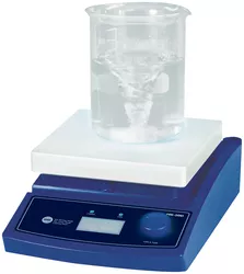 Magnetic stirrer digital, type MS-20D, plate 180 x 180 mm, dig. Controller, timer: 99 hr./59 min., 80 - 1,500 rpm.