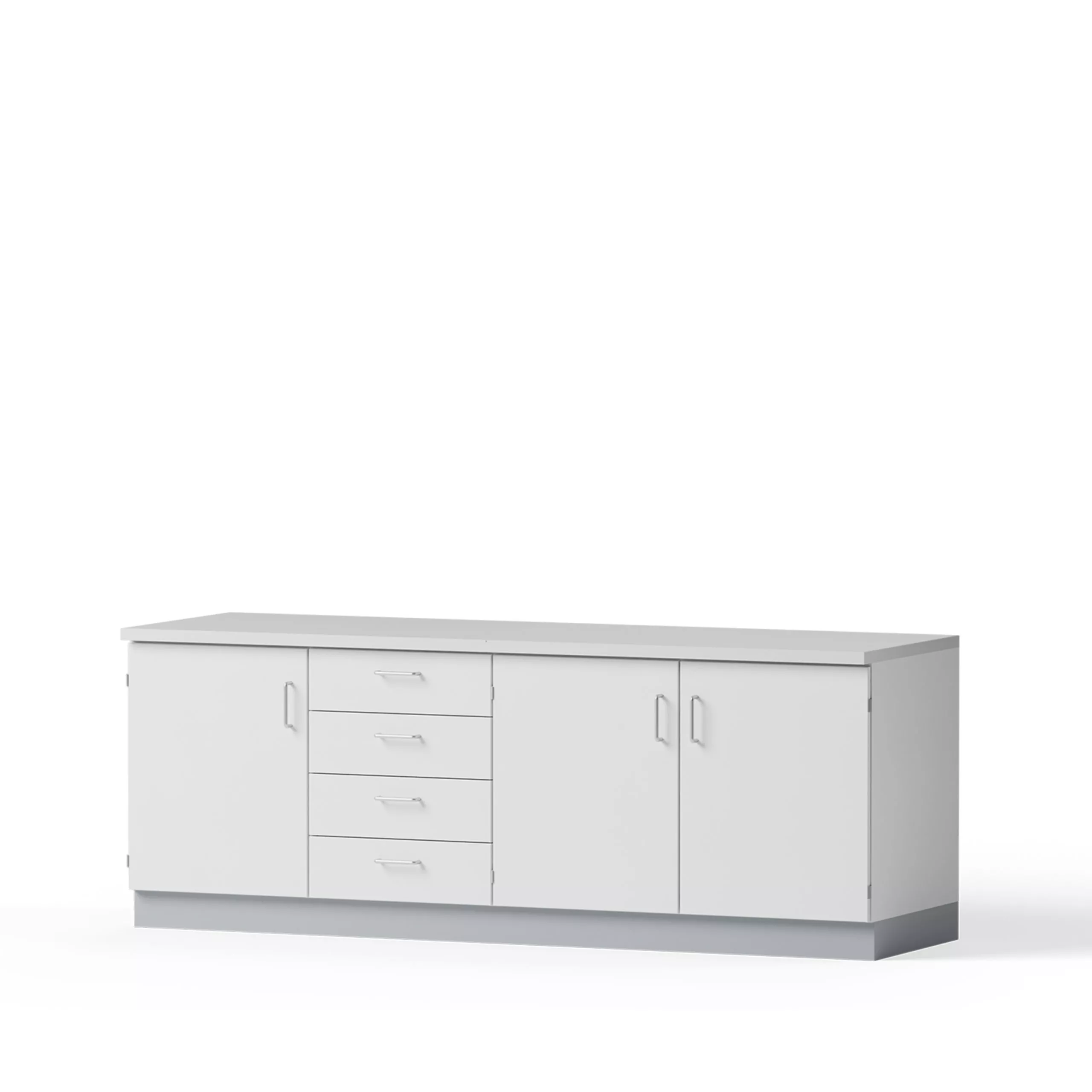Stehtisch -  BxHxT 2400x900x750mm, Melaminplatte