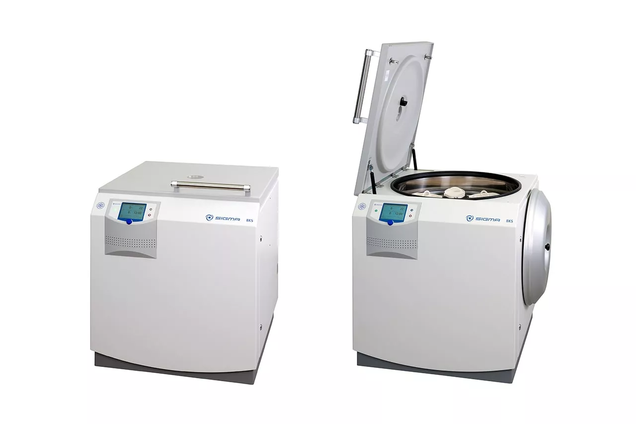 Sigma 8KS GMP, Standkühlzentrifuge, wassergek. Kompressor